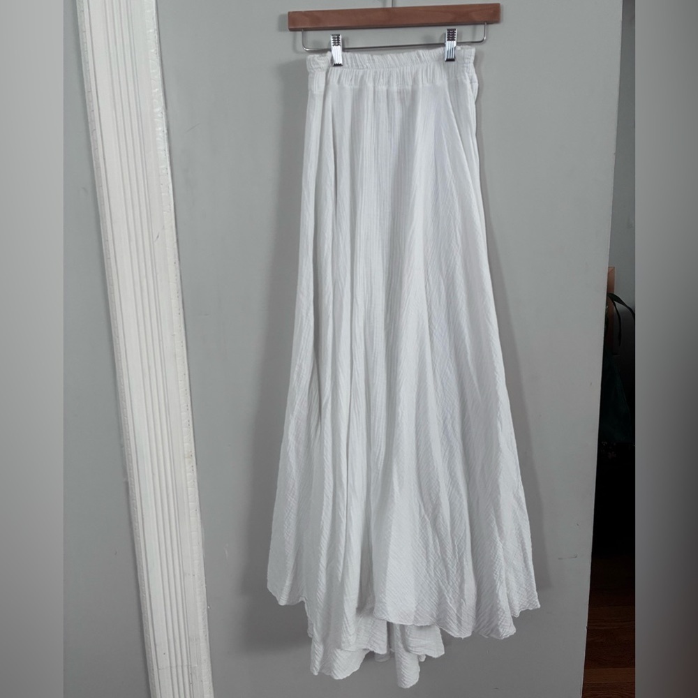 Elegant White Maxi Skirt